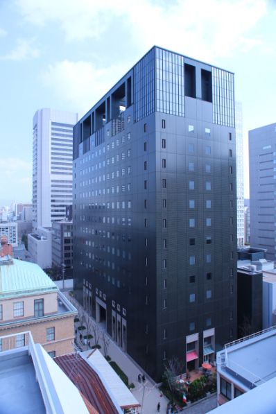 Construction of Osaka Sunrise Building is completed.